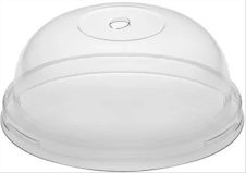 INTERTAN ΚΑΠΑΚΙ ΔΙΑΦΑΝΕΣ ΘΟΛΩΤΟ ΜΕ ΟΠΗ 8MM PET 100ΤΜΧ 95MM (ΓΙΑ ΠΛΑΣΤΙΚΑ ΠΟΤΗΡΙΑ)