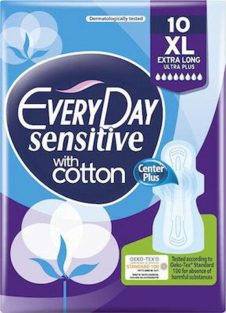 EVERYDAY ΣΕΡΒΙΕΤΕΣ SENSITIVE 10ΤΕΜ EXTRA LONG