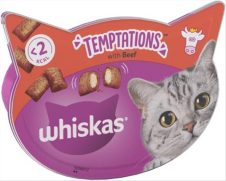 WHISKAS TEMPTATIONS ΛΙΧΟΥΔΙΕΣ ΓΑΤΑΣ 60ΓΡ ΜΟΣΧΑΡΙ