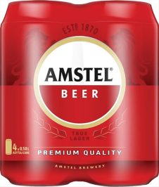 AMSTEL ΚΟΥΤΙ (4 Χ 500ML) x 6