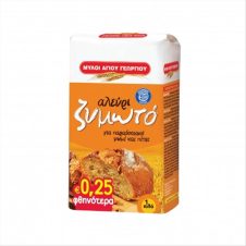 ΜΥΛΟΙ ΑΓΙΟΥ ΓΕΩΡΓΙΟΥ ΑΛΕΥΡΙ 1KG ΖΥΜΩΤΟ (-0,25€)