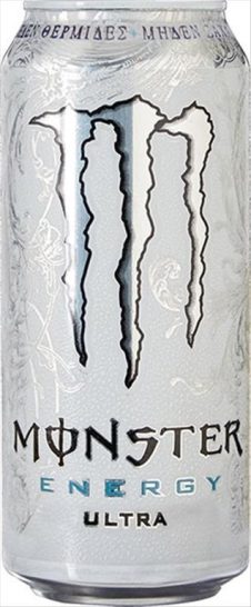 MONSTER ENERGY 500ML ULTRA ZERO ΛΕΥΚΟ