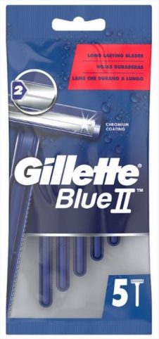 GILLETTE ΞΥΡΑΦΑΚΙΑ 5ΤΕΜ BLUE IΙ 2 ΛΕΠΙΔΕΣ ΕΛΛΗΝΙΚΟ