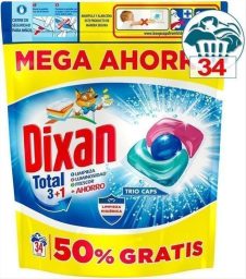 DIXAN ΚΑΨΟΥΛΕΣ 34 TΕΜ TOTAL TRIO CΑPS (408ΓΡ) TOTAL CLASSIC ( ΣΑΚΟΥΛΑ )