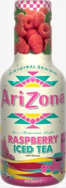ARIZONA ΜΑΥΡΟ ΤΣΑΙ 450ML ΜΕ RASPBERRY