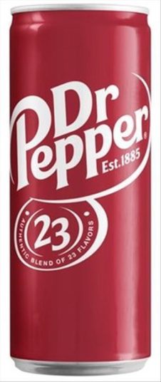 DR PEPPER ΑΝΘΡΑΚΟΥΧΟ ΑΝΑΨΥΚΤΙΚΟ 330ML REGULAR