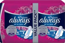 ALWAYS ΣΕΡΒΙΕΤΕΣ 12ΤΕΜ PLATINUM EXTRA LONG
