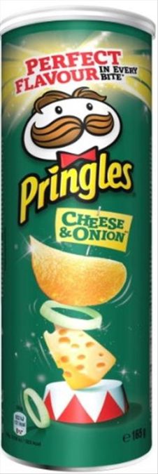 PRINGLES ΠΑΤΑΤΑΚΙΑ 165ΓΡ CHEESE & ONION