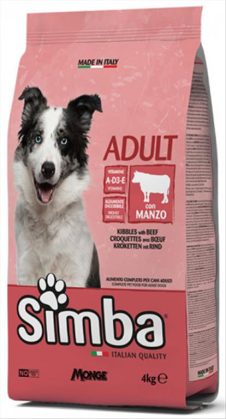 SIMBA ΚΡΟΚΕΤΑ ΣΚΥΛΟΥ 4KG ΜΟΣΧΑΡΙ