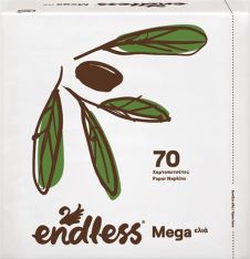 ENDLESS ΧΑΡΤΟΠΕΤΣΕΤΕΣ MEGA 33Χ33 70ΤΜΧ ΕΛΙΑ