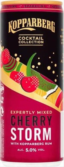 KOPPARBERG ΑΛΚΟΟΛΟΥΧΟ ΠΟΤΟ RUM & CHERRY 250ML STORM