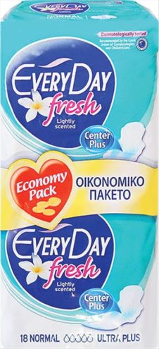 EVERYDAY ΣΕΡΒΙΕΤΕΣ FRESH 18TEM ULTRA PLUS NORMAL ECONOMY