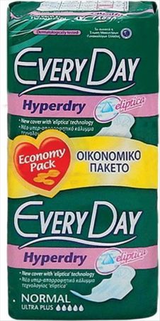 EVERYDAY ΣΕΡΒΙΕΤΕΣ HYPERDRY 18TEM NORMAL ULTRA PLUS