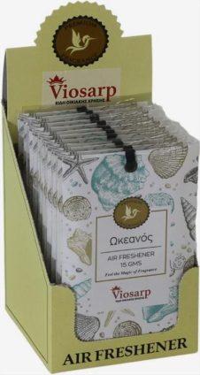 VIOSARP ΑΡΩΜΑΤΙΚΟ ΦΑΚΕΛΑΚΙ ΡΟΥΧΩΝ ΑΡΩΜΑ ΦΡΕΣΚΑΔΑ ΩΚΕΑΝΟΥ