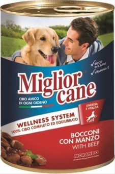 MIGLIOR ΚΟΝΣΕΡΒΑ ΣΚΥΛΟΥ 405ΓΡ ΒΟΔΙΝΟ