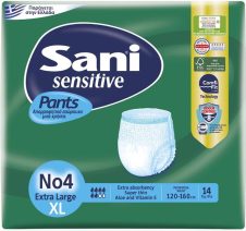 SANI PANTS ΕΣΩΡΟΥΧΑ ΑΚΡΑΤΕΙΑΣ No4 EXTRA LARGE 14ΤΜΧ