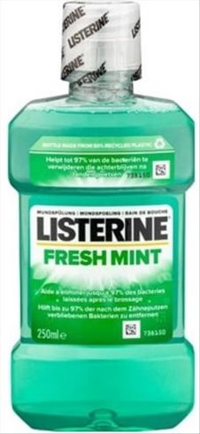 LISTERINE ΣΤΟΜΑΤΙΚΟ ΔΙΑΛΥΜΑ 250ML FRESH MINT