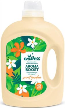 ENDLESS ΣΥΜΠΥΚΝΩΜΕΝΟ ΜΑΛΑΚΤΙΚΟ 2LT AROMA BOOST SECRET GARDEN
