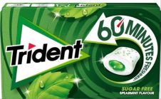 TRIDENT ΤΣΙΧΛΕΣ 60 MINUTES 16X22ΓΡ ΔΥΟΣΜΟΣ