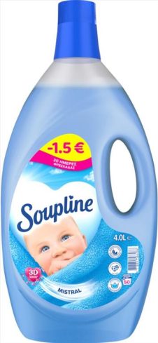 SOUPLINE MAΛΑΚΤΙΚΟ 4LT / 50ΜΕΖ MISTRAL -1.5€