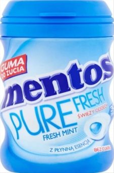 MENTOS PURE FRESH ΤΣΙΧΛΕΣ 60ΓΡ 30ΤΜΧ FRESH MINT (ΜΠΟΥΚΑΛΙ)