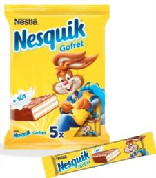 NESTLE NESQUIK ΓΚΟΦΡΕΤΑ 5TMX X 19ΓΡ ΜΕ ΕΠΙΚΑΛΥΨΗ ΣΟΚΟΛΑΤΑΣ ΓΑΛΑΚΤΟΣ