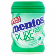 MENTOS PURE FRESH ΤΣΙΧΛΕΣ 60ΓΡ 30ΤΜΧ SPEARMINT (ΜΠΟΥΚΑΛΙ)