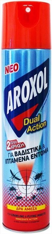 AROXOL ΕΝΤΟΜΟΑΠΩΘΗΤΙΚΟ SPRAY 300ML DUAL ACTION