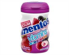MENTOS PURE FRESH ΤΣΙΧΛΕΣ 60ΓΡ 30ΤΜΧ BERRY (ΜΠΟΥΚΑΛΙ)