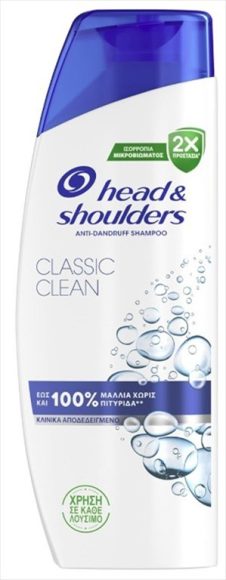 HEAD & SHOULDERS ΣΑΜΠΟΥΑΝ 330ML CLASSIC CLEAN