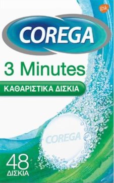 COREGA ΚΑΘΑΡΙΣΤΙΚΑ ΔΙΣΚΙΑ 48TEM 3 MINUTE ACTIVE BUBBLES