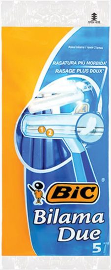 BIC ΞΥΡΑΦΑΚΙΑ 5TMX ΜΠΛΕ ΔΙΠΛΗ ΛΕΠΙΔΑ (BILAMA)