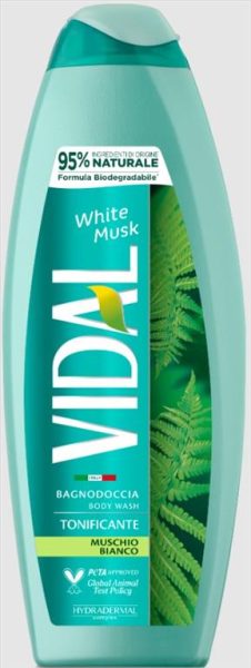 VIDAL ΑΦΡΟΛΟΥΤΡΟ 750ML WHITE MUSK