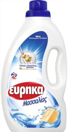 ΕΥΡΗΚΑ ΥΓΡΟ ΠΛΥΝΤΗΡΙΟΥ 42ΜΕΖ 1,68LT ΜΑΣΣΑΛΙΑΣ