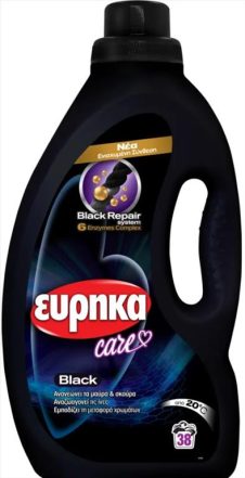 ΕΥΡΗΚΑ ΥΓΡΟ ΠΛΥΝΤΗΡΙΟΥ 38ΜΕΖ 1,52LT BLACK