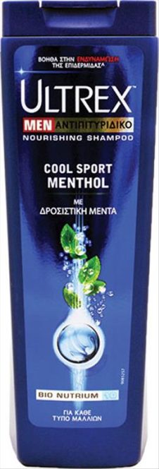 ULTREX MEN ΣΑΜΠΟΥΑΝ 360ML COOL SPORT ΕΛΛΗΝΙΚΟ