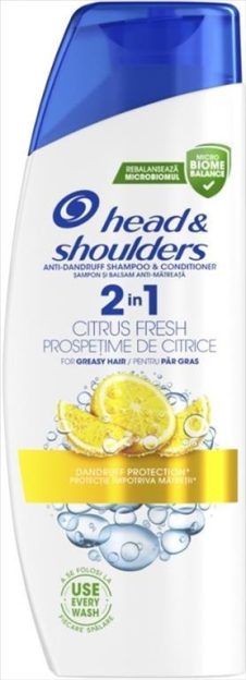 HEAD & SHOULDERS ΣΑΜΠΟΥΑΝ 330ML 2 IN 1 CITRUS FRESH