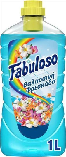 FABULOSO ΥΓΡΟ ΠΑΤΩΜΑΤΟΣ 1L ΘΑΛΑΣΣΙΝΗ ΦΡΕΣΚΑΔΑ