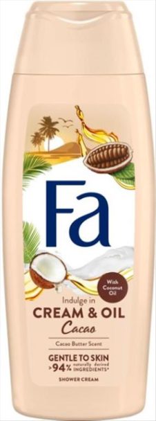 FA ΑΦΡΟΛΟΥΤΡΟ 250ML CREAM & OIL CACAO