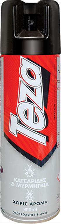 TEZA CIK SPRAY 300ML ΧΩΡΙΣ ΑΡΩΜΑ ΚΑΤΣΑΡΙΔΕΣ & ΜΥΡΜΗΓΚΙΑ