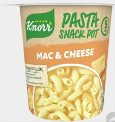 KNORR SNACK POT ETOIMO ΓΕΥΜΑ 62ΓΡ MAC & CHEESE
