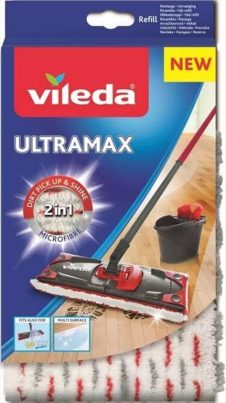 VILEDA ΑΝΤΑΛΛΑΚΤΙΚΟ ΠΑΝΑΚΙ MICROFIBRA ΠΑΡΚΕΤΕΖΑΣ ΓΙΑ ΠΑΤΩΜΑ ULTRAMAX