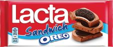 LACTA ΣΟΚΟΛΑΤΑ 92ΓΡ OREO SANDWICH