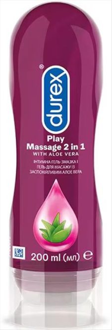 DUREX MASSAGE LUBE 200ML 2IN1 ΑΛΟΗ