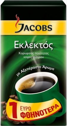 JACOBS ΦΙΛΤΡΟΥ ΚΑΦΕΣ 500ΓΡ ΕΚΛΕΚΤΟΣ (-1€)
