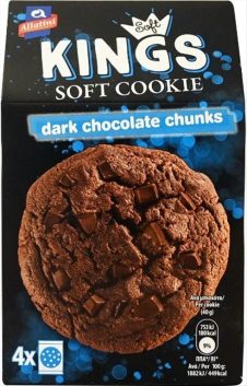 ΑΛΛΑΤΙΝΗ SOFT KINGS COOKIE 160ΓΡ DARK CHOCOLATE