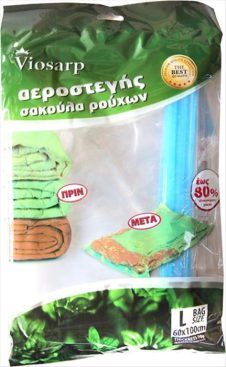 VIOSARP ΣΑΚΟΥΛΑ ΡΟΥΧΩΝ ΑΕΡΟΣΤΕΓΗΣ 60X100CM