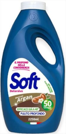SOFT ΥΓΡΟ ΠΛΥΝΤΗΡΙΟΥ 2,25L 45Μ SENSUAL ARGAN
