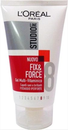 LOREAL GEL ΜΑΛΛΙΩΝ 150ML  STUDIO LINE FIX FORCE NO8