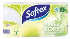 SOFTEX ΧΑΡΤΙ ΥΓΕΙΑΣ 8ΤΜΧ 2ΦΥΛΛΟ PURE (62ΓΡ)